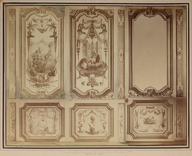 Détail de la Petite Singerie : le Patinage et la Toilette_0