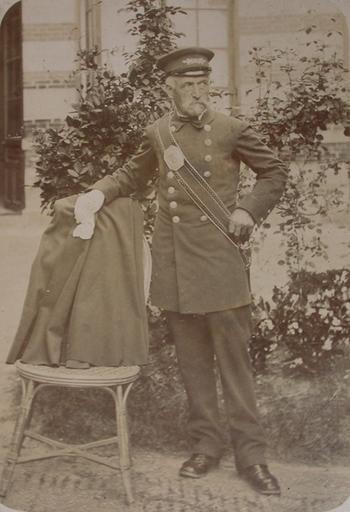 Portrait de Lesage, garde-chasse de Chantilly, septembre 1893_0