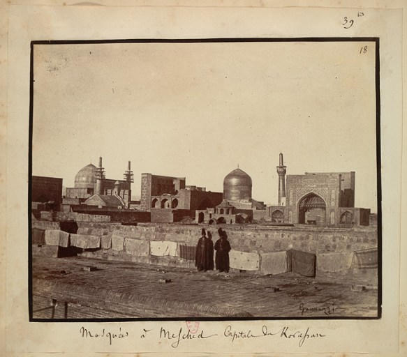 Mosquées à Meshed, capitale du Khorasan_0
