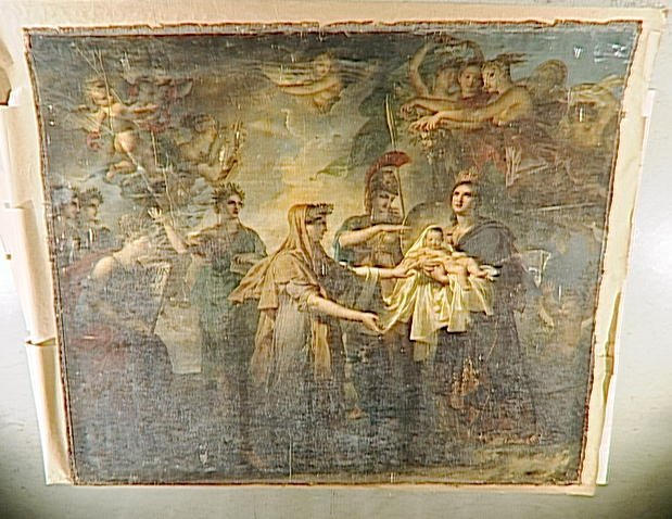 La naissance de Louis XIV, sujet allégorique_0