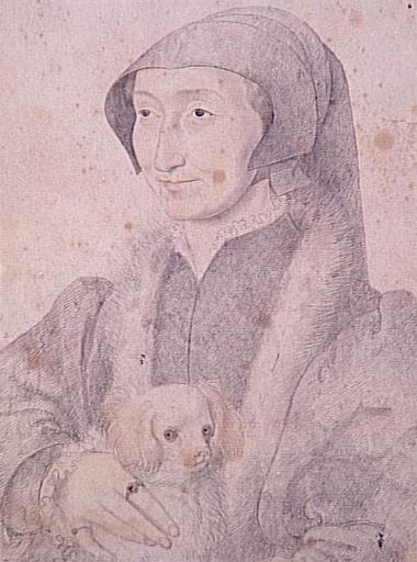 Marguerite d'Orléans, reine de Navarre (avec un petit chien)_0