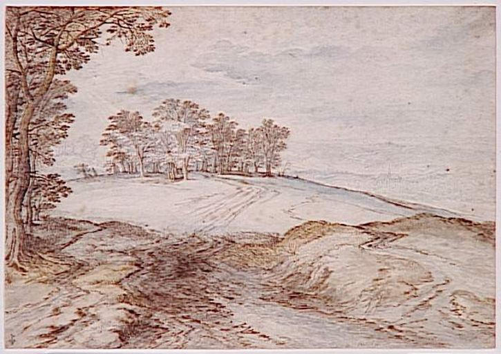 Paysage, Jan I Brueghel, 16e siècle