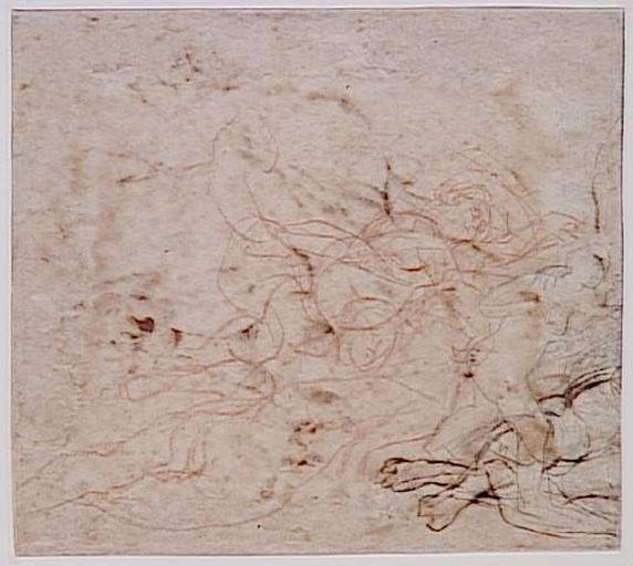 L'ivresse d'Hercule (recto) ; Nymphes et satyres (verso)_1