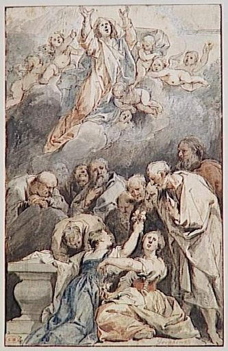 L'Assomption de la Vierge, Jacob Jordaens, 17e siècle