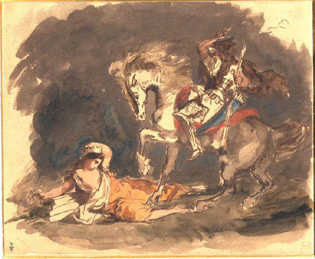 Attila foulant aux pieds l'Italie et les Arts_0