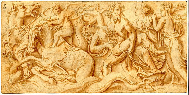 Enlèvement d'Amphitrite par Poséidon_0