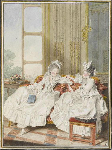 La comtesse de Blot, soeur du comte d'Ennery, et la marquise de Barbantane_0