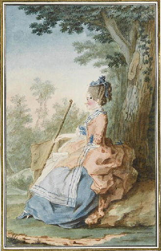 Mme Bontemps, gouvernante des Tuileries, qui a épousé le marquis de Bissy_0