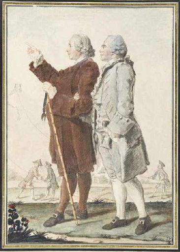 Mr le Roy, de l'Académie des sciences, et Mr l'abbé de Saint-Rémi, chanoine de Notre-Dame_0