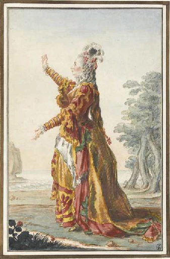 Mlle Chevalier, de l'Académie royale de musique_0