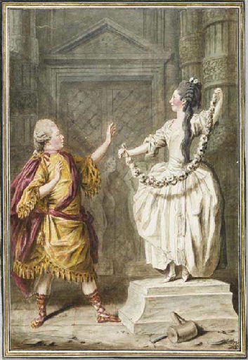 Mr Messer et Mme Boissier, deux amateurs jouants dans Pygmalion_0