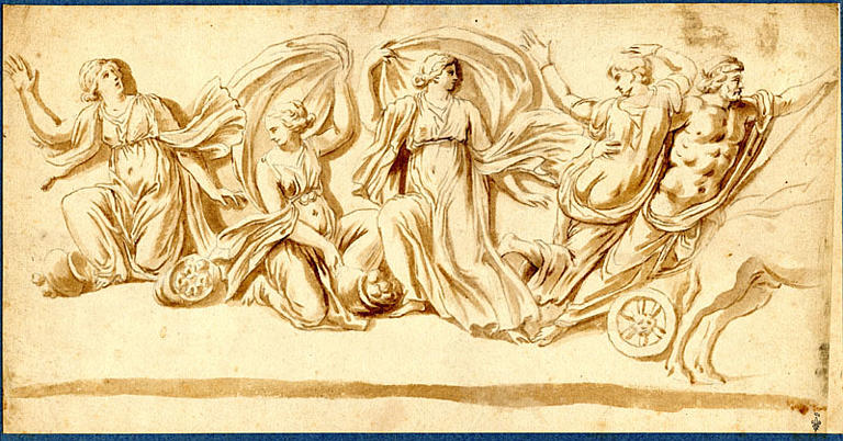 L'Enlèvement de Proserpine, d'après un bas-relief antique_0