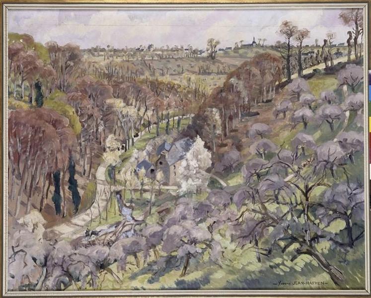Vallée de l'Argentel, Yvonne Jean-Haffen, 1939-1940