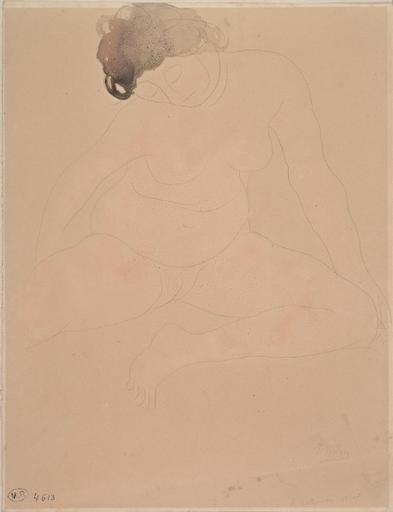 LE HOLLANDAIS VOLANT, FEMME NUE ASSISE_0