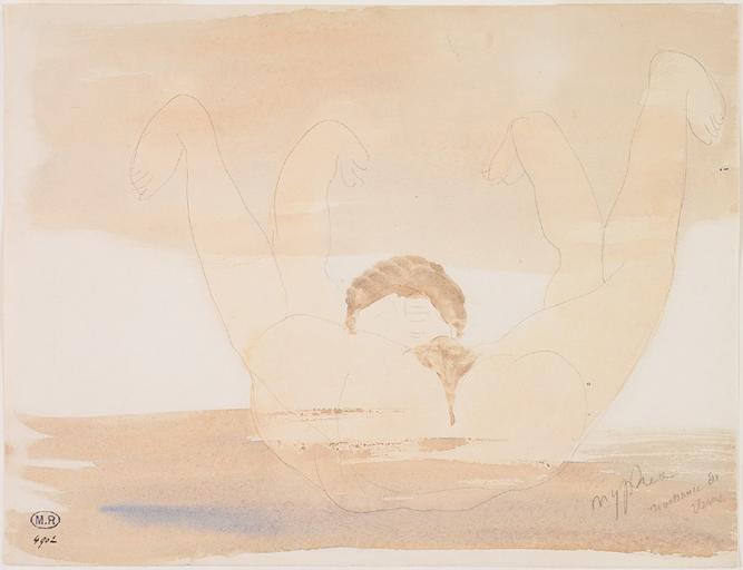 NAISSANCE DE VENUS, FEMME NUE SUR LE DOS, BRAS ET JAMBES LEVES_0
