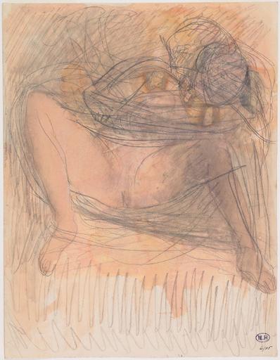 FEMME ETENDUE SUR LE DOS, DE FACE, ET LES JAMBES ECARTEES_0