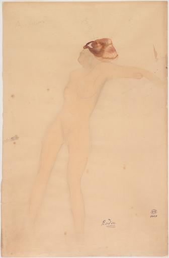 BROUILLARD, FEMME NUE ALLONGEE DE FACE_0