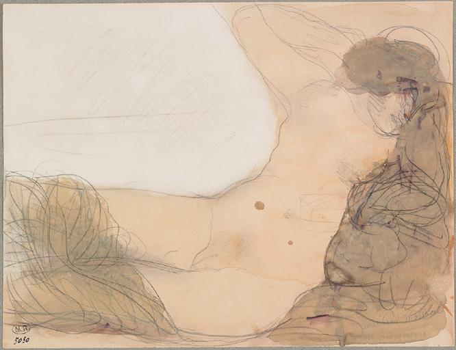 'MASSACRE, FEMME A DEMI ASSISE ET RENVERSEE ; UN BRAS DERRIERE LA TETE'_0