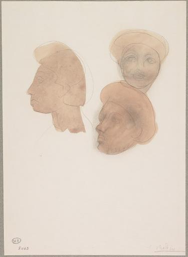 TROIS TETES DE DANSEUSES CAMBODGIENNES_0