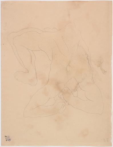 HOMME NU A LA RENVERSE_0