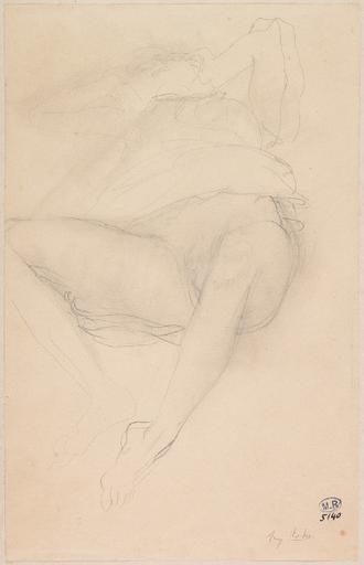 FEMME ALLONGEE, LE VETEMENT RELEVE JUSQU'A LA TAILLE_0