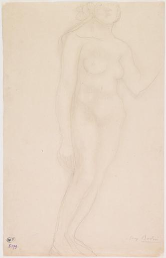 FEMME NUE, UN BRAS REPLIE_0