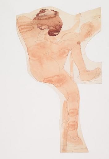 FEMME NUE A QUATRE PATTES ET DE PROFIL_0