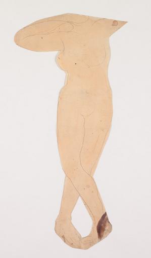 FEMME NUE DEBOUT, SANS TETE ET JAMBES CROISEES_0