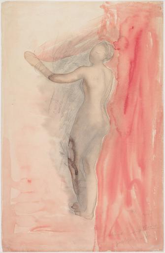 PENELOPE, FEMME NUE DE DOS, TENDANT UN BRAS VERS LA GAUCHE_0