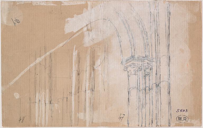 PILIERS, VOUSSURES ET MOULURES DE L'EGLISE SAINT MARTIN DE CHAMPEAUX_0