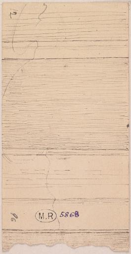 MOULURES, AU VERSO PAYSAGE AVEC DES ARBRES_0
