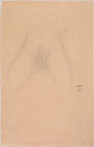 FEMME NUE SUR LE DOS, DE FACE ET LES JAMBES ECARTEES_0
