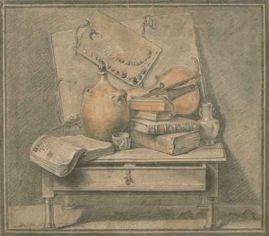 NATURE MORTE AU VIOLON_0