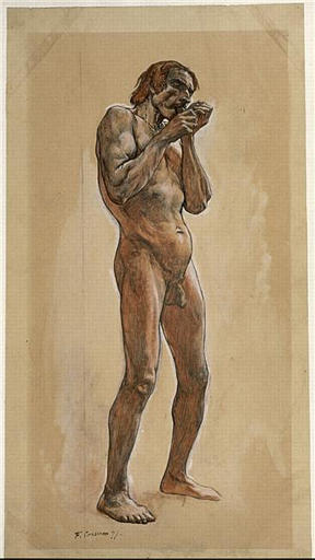 HOMME DE L'AGE DE PIERRE_0