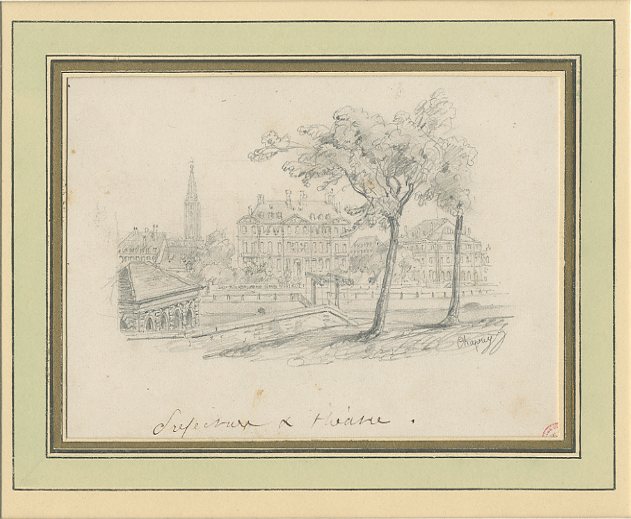 LA PREFECTURE ET LE THEATRE COTE QUAI A STRASBOURG_0