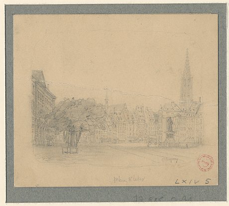 VUE DE STRASBOURG : PLACE KLEBER_0