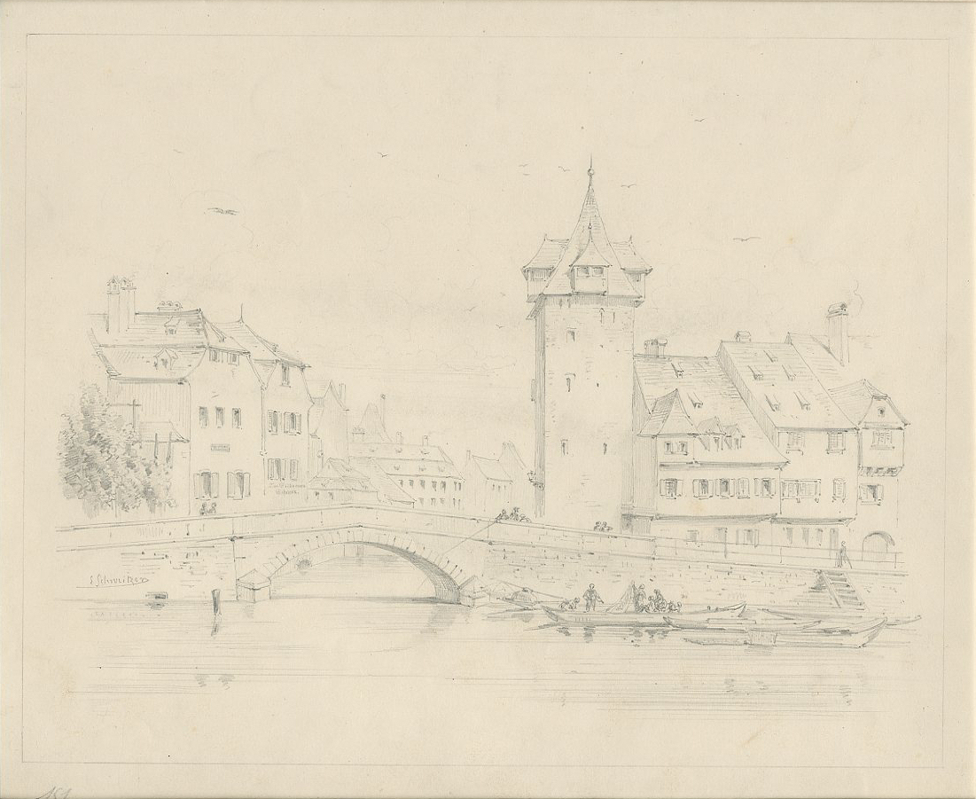 VUE DE STRASBOURG : GULDENTURM_0