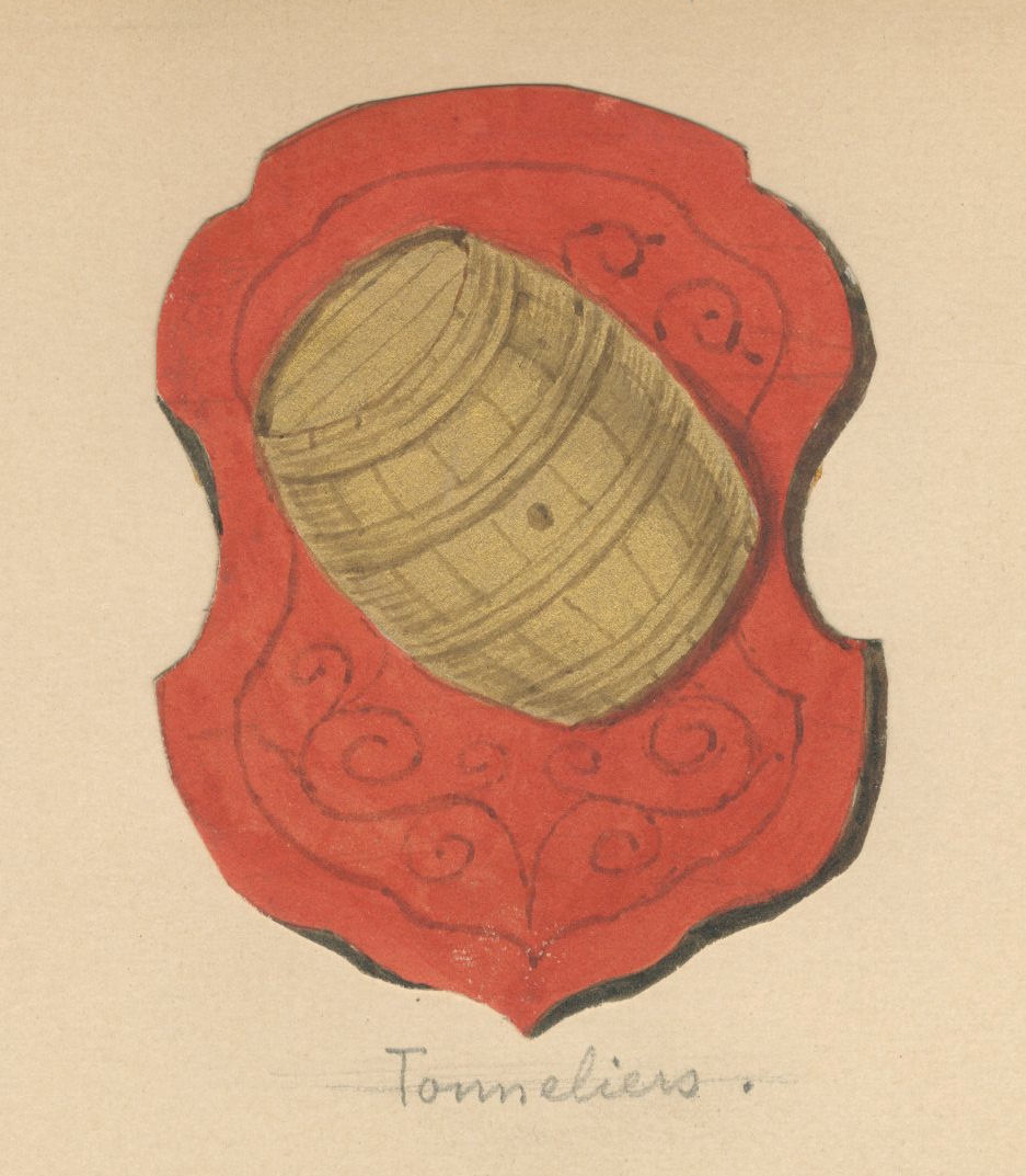 ARMOIRIES DE LA TRIBU DES TONNELIERS DE STRASBOURG_0