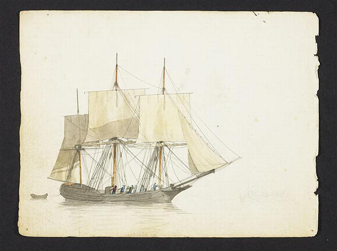 Etude de bateau à voiles_0