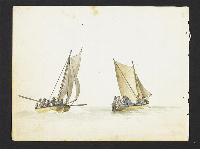 Etude de barques à voiles_0
