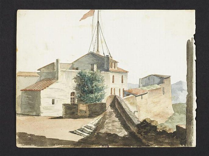 Vue d'une citadelle_0