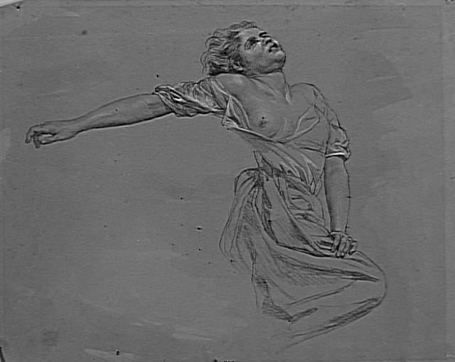 Femme indienne dans l'attitude de la supplication_0