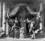 Minerve remet à Hercule le décret qui a aboli les vices de l'ancien gouvernement_1