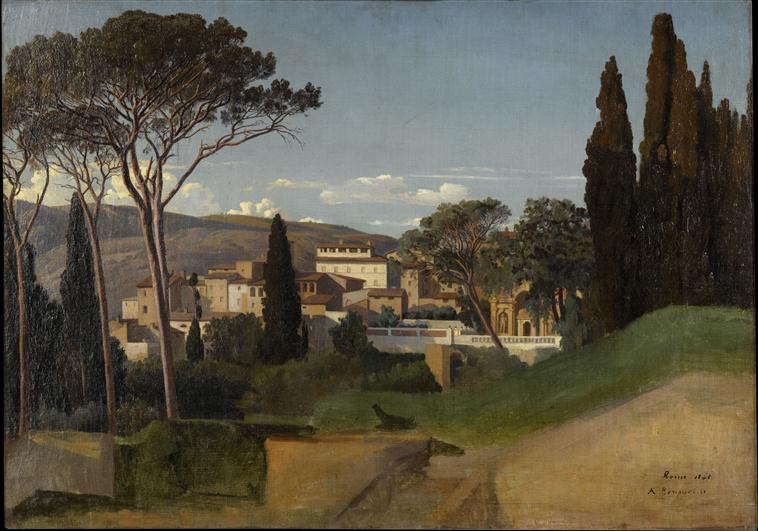 VUE D'UNE VILLA ROMAINE_0