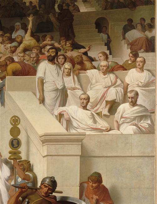 MARTYRS CHRETIENS ENTRANT A L'AMPHITHEATRE_2