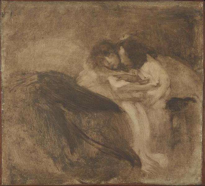 Deux enfants couchés_0