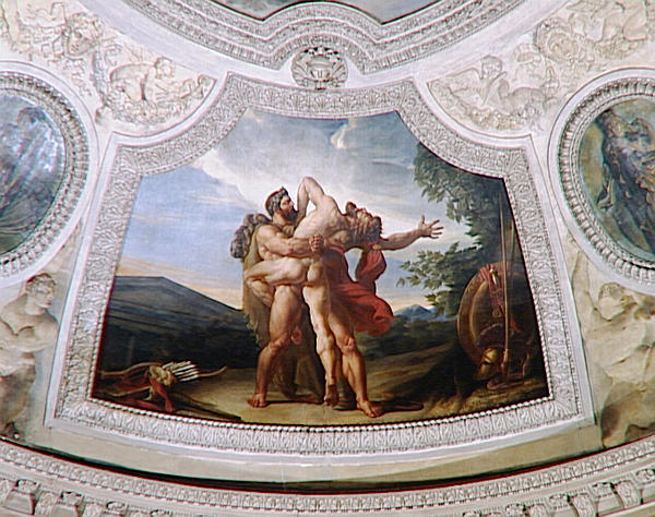LA TERRE.COMBAT D'HERCULE ET D'ANTEE_0