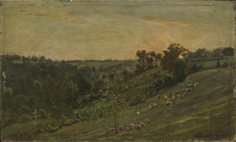 UNE VALLEE AU SOLEIL COUCHANT_0