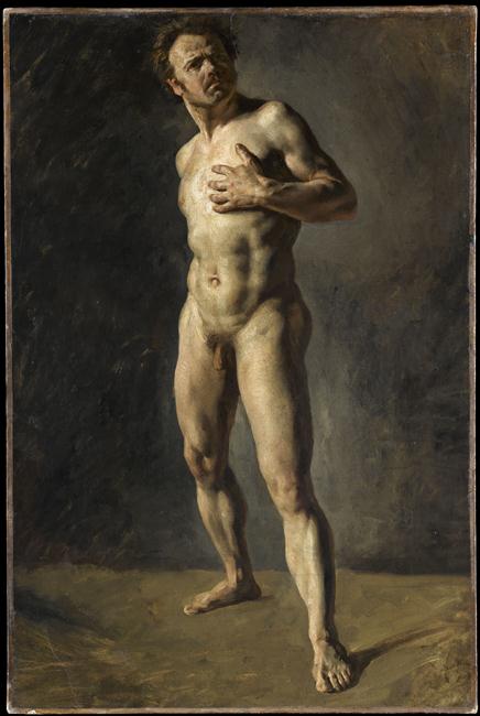 ETUDE D'HOMME NU — Эжен Делакруа