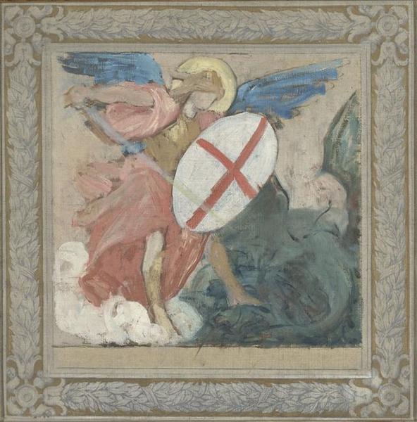 L'archange saint Michel combattant_0